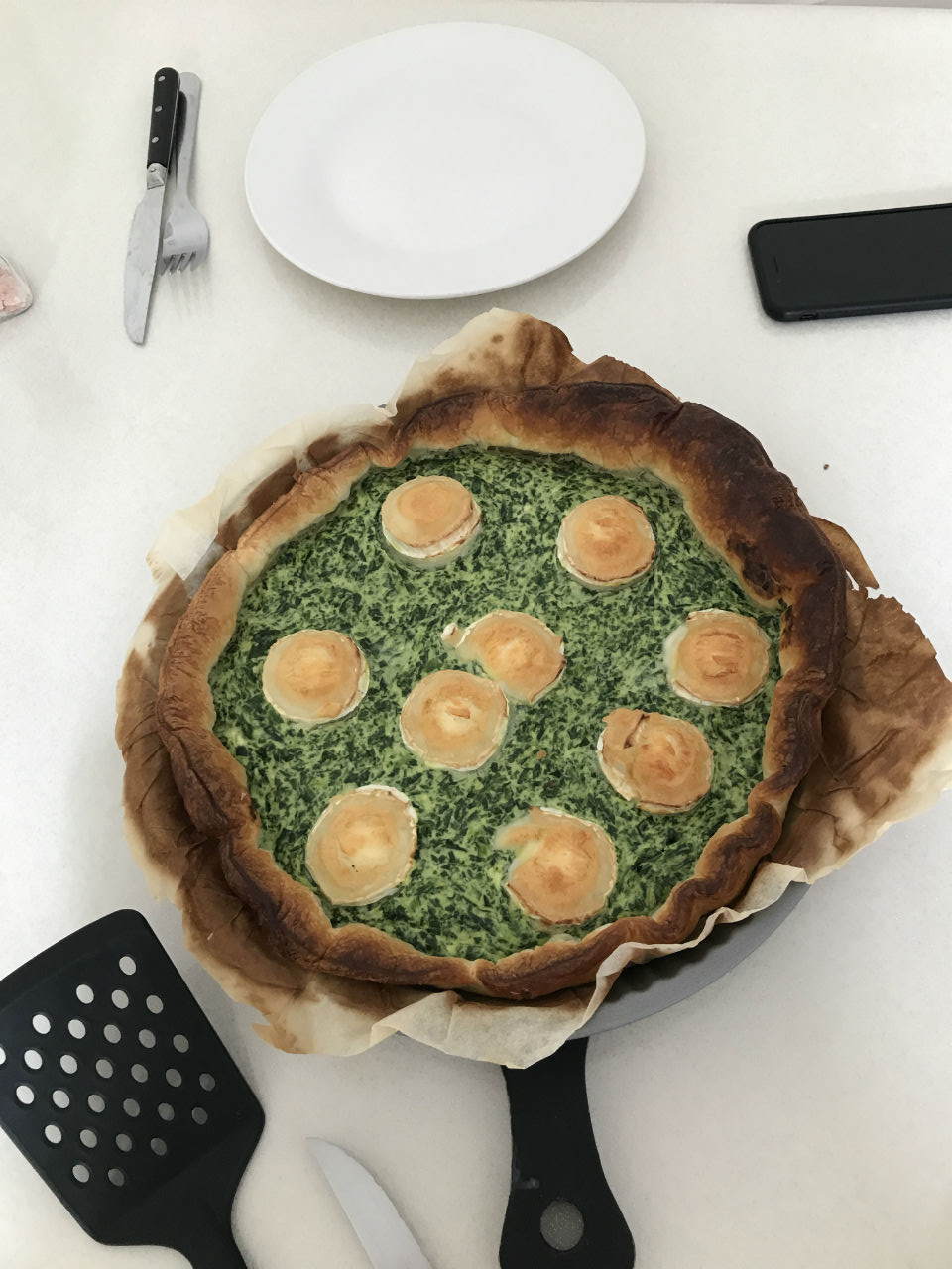 tarte epinards