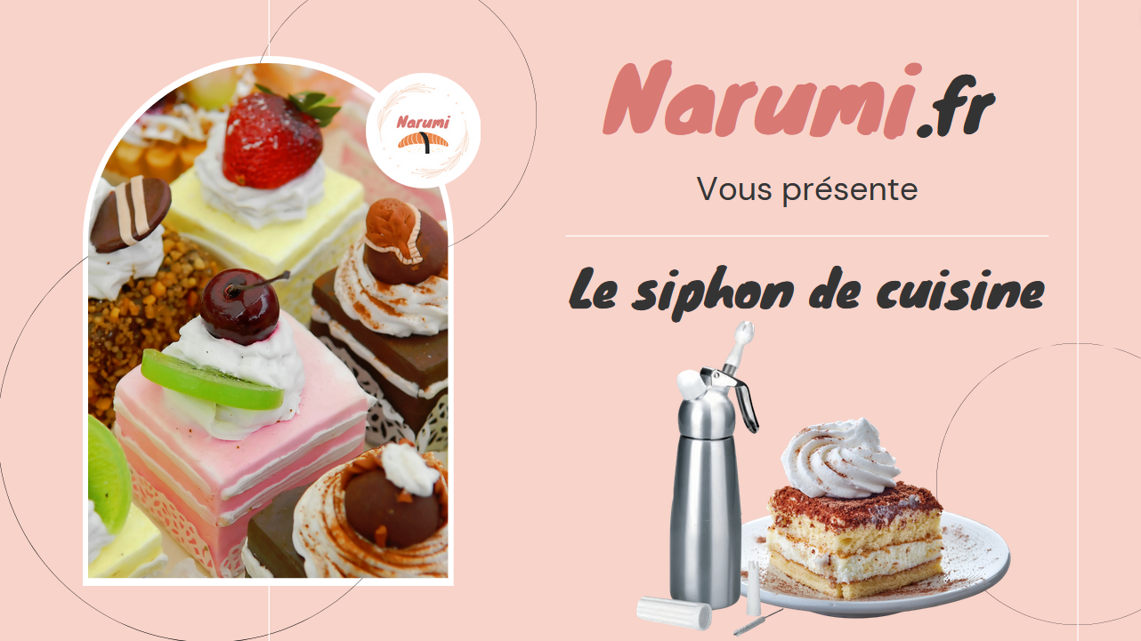 Guide d’utilisation du siphon de cuisine