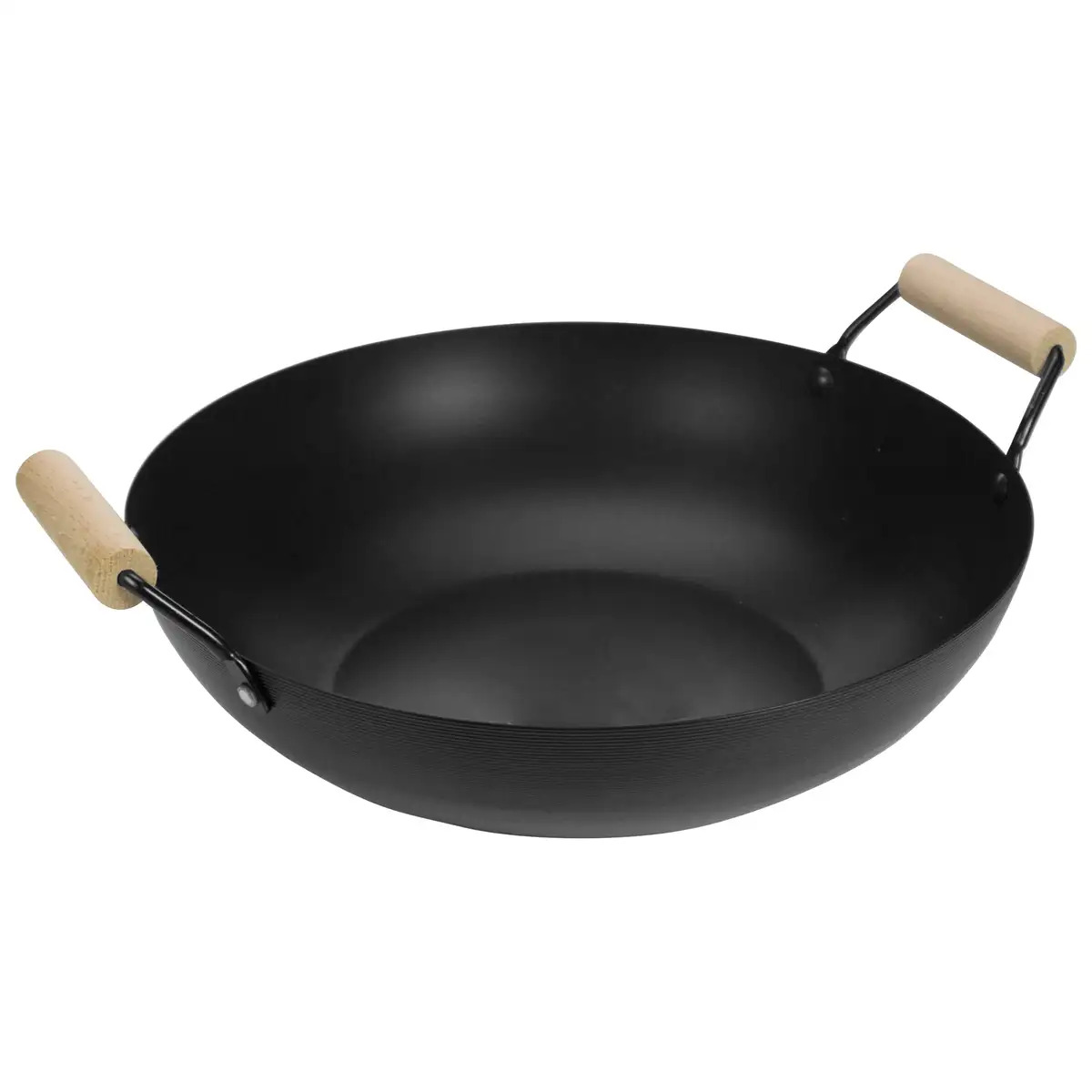 Wok utilisé en cuisine