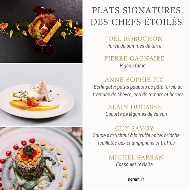 plat signature chef etoile plat signature chef etoile