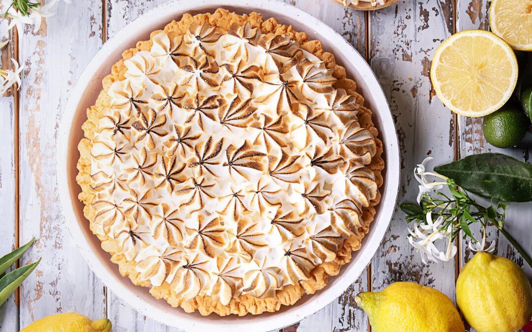 tarte au citron meringuée